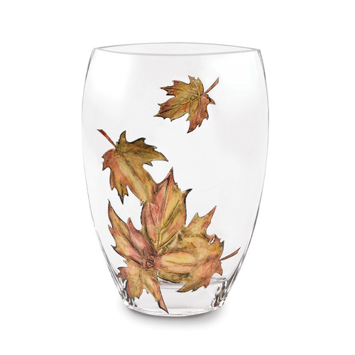 Badash Crystal Leaves Vase GM19713