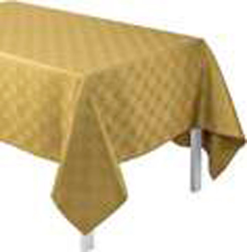 Le Jacquard Francais Anneaux Gold Fabric Yardage 71 Inch 22524