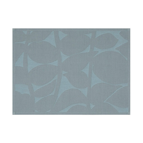 Le Jacquard Francais A La Carte Enduite Bermuda Coated Placemat 19 X 14 Inch Set of Four 23417