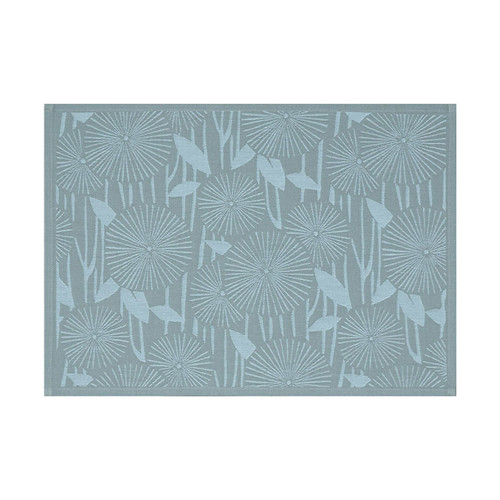Le Jacquard Francais A La Carte Enduite Sky Coated Placemat 19 X 14 Inch Set of Four 23418