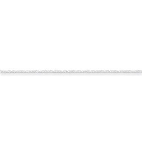 18 Inch 1.25mm Cable Chain Sterling Silver QCL035-18