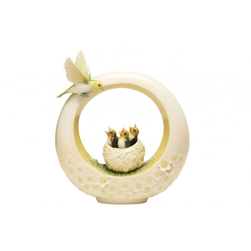 Franz Porcelain Japanese White-Eye Vase FZ03632