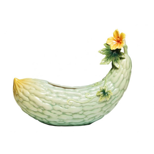 Franz Porcelain Bitter Gourd Vase FZ03663