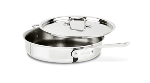 All Clad d3 Stainless Armor 3 Qt. Saute Pan 4403 B