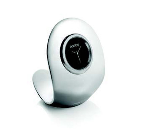 Nambe Cobra Desk Clock MT1170