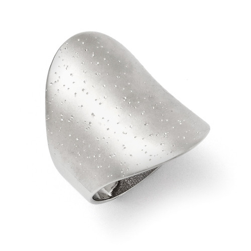 Leslie's Size 6 Radiant Essence Ring Sterling Silver Rhodium-plated ,MPN: QLR100-6 UPC: 883957435268