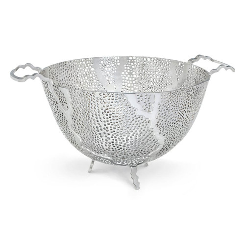 Anna by Rablabs Espera Sea Fan Collection Fruit Bowl Nickel, MPN: ES-001 UPC: 810345021215
