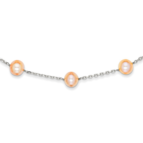 Wg Cream Color Fresh Water Cultured Pearl Necklace 14k Gold, MPN: PR64, UPC: 886774104966