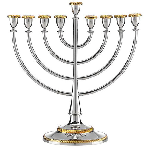 Reed and Barton Roseland Menorah, MPN: 872552, UPC: 735092257864