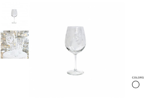 Casafina Glassware Deer Friends Wine Stem Set of 6 MPN: 16STDF UPC: 840289023341