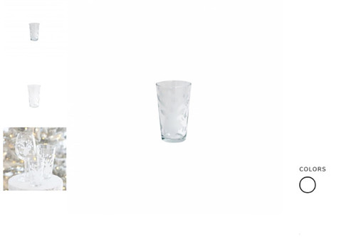 Casafina Glassware Deer Friends Short Tumbler Set of 6 MPN: 16TUDF UPC: 840289023358