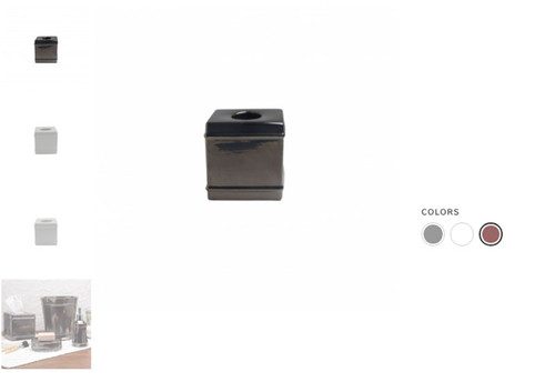 Casafina Lexington Boutique Tissue Box 8022