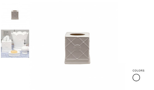 Casafina Meridian Tissue Box Holder ME981