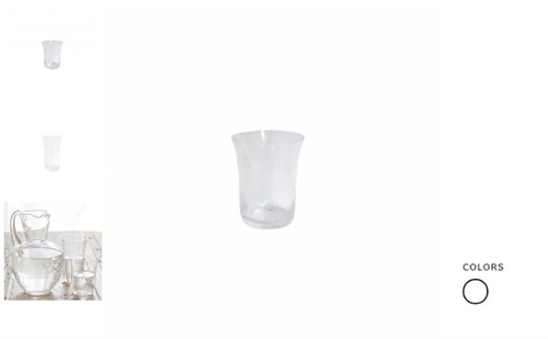 Casafina Glassware Double Old Fashion Crackle Set of 6 MPN: 11TUCR UPC: 840289943335