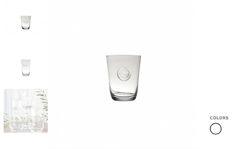 Casafina Glassware Double Old Fashion Forum Set of 6 MPN: 12TUFO UPC: 840289029015