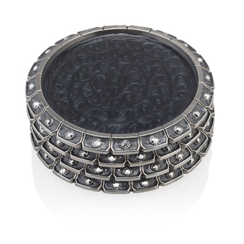 Jay Strongwater Bentley Jeweled Edge Coaster, MPN: SDH2407-651