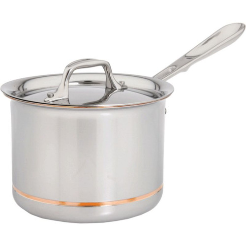 All Clad Copper Core 2 Qt. Sauce Pan with Lid