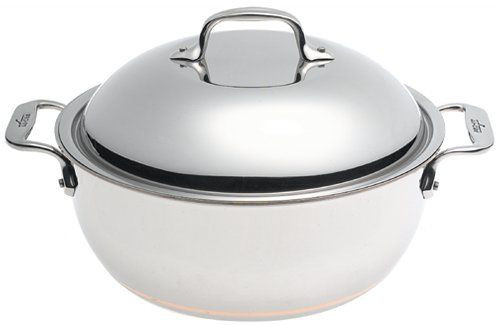 All Clad Copper Core 5.5 Qt. Dutch Oven with Lid