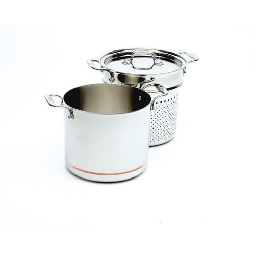 All Clad Copper Core 7 Qt. Pasta Pentolawith Lid & Insert