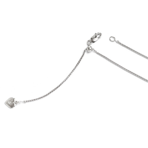 Adjustable Spiga Chain 30 Inch - Sterling Silver FC32-30