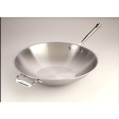 All Clad Stainless 14 Inch Open Stir Fry