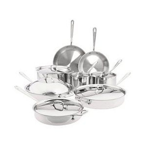 All Clad Stainless 14 Piece Cookware Set