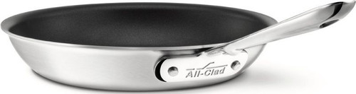 All Clad d5 Brushed Stainless 5-Ply 10 Inch Nonstick Fry Pan
