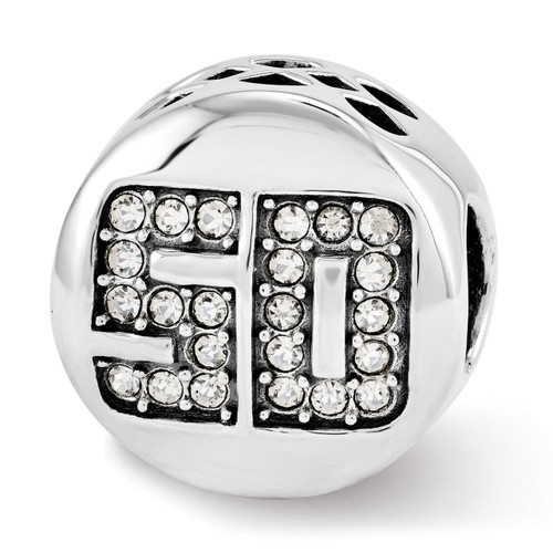 Swarovski Fantastic 50 Bead - Sterling Silver QRS3454