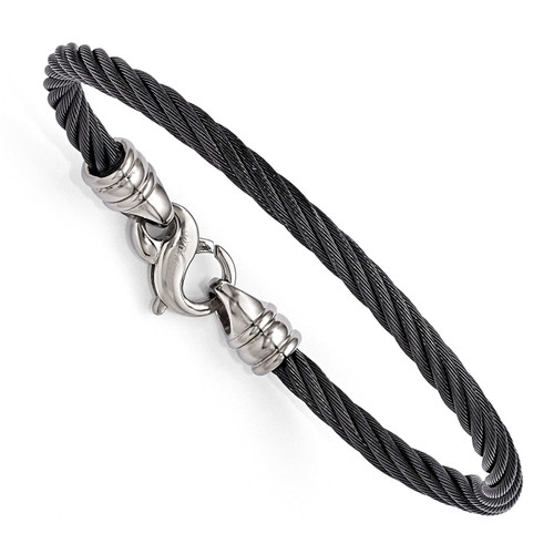Edward Mirell Titanium Cable Bracelet EMB114-8