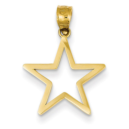 Star Charm 14k Gold K4810