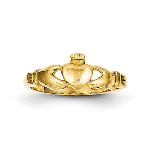 Claddagh Baby Ring 14k Gold K5114