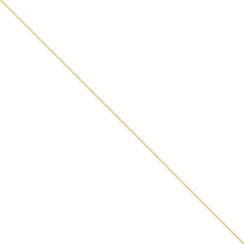 0.9mm Cable Chain 14 Inch 14k Gold PEN190-14