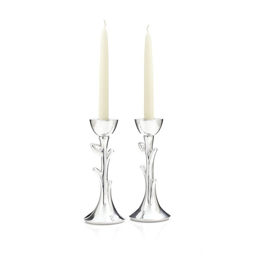 Nambe Tree Of Life Sabbath Candlestick Pr. Alloy