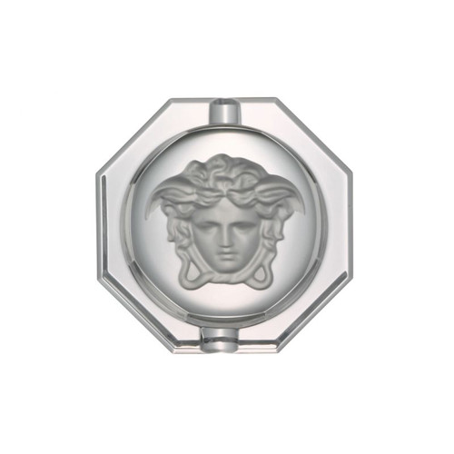 Versace Medusa Lumiere Ashtray Crystal 5 inch