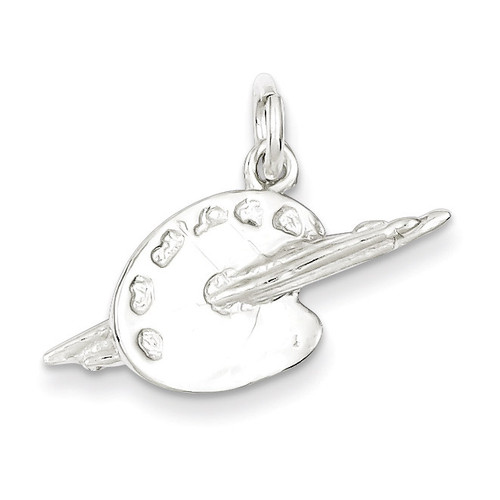 Palette Charm Sterling Silver QC796