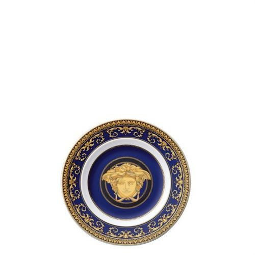 Versace Medusa Blue Bread & Butter Plate 7 inch