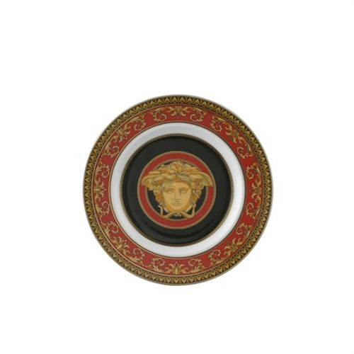 Versace Medusa Red Bread & Butter Plate 7 inch