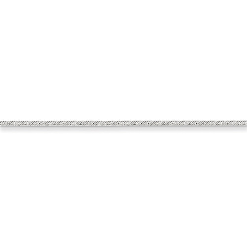 30 Inch 1.5mm Round Snake Chain Sterling Silver QFS17-30