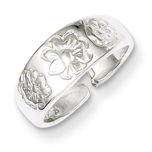 Toe Ring Sterling Silver MPN: QR621