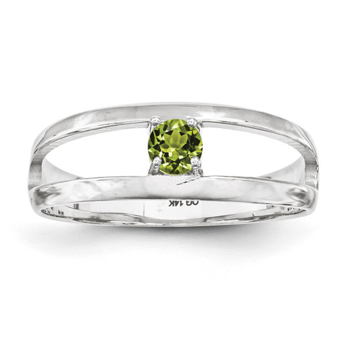 1 Birthstone 3.5mm Emerald family jewelry ring Sterling Silver XMR7/1SS