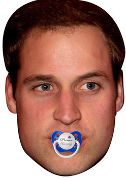 Prince William Baby Celebrity Face Mask Prince William Baby Celebrity Face Mask