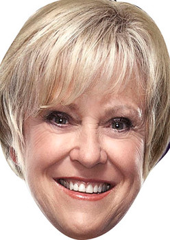 Sue Barker Celebrity Face Mask Sue Barker Celebrity Face Mask