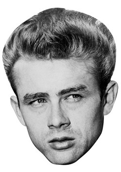 James Dean Celebrity Face Mask James Dean Celebrity Face Mask