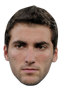 Higuaân Argentina Football 2018 Celebrity Face Mask Higuaân Argentina Football 2018 Celebrity Face Mask