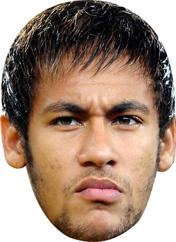 Neymar 2 Football 2018 Celebrity Face Mask Neymar 2 Football 2018 Celebrity Face Mask