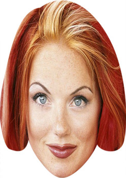 Spice Girl Geri Halliwell Celebrity Facemask Spice Girl Geri Halliwell Celebrity Facemask