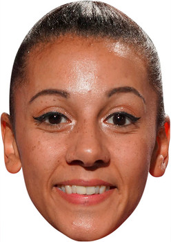 Rebecca Downie Celebrity Face Mask Party Mask Rebecca Downie Celebrity Face Mask Party Mask