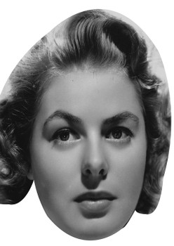 Ingrid Bergman Bw Celebrity Face Mask Ingrid Bergman Bw Celebrity Face Mask