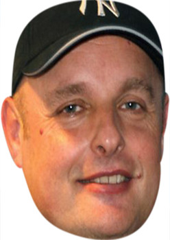 Dave Pearce Celebrity Party Face Mask Dave Pearce Celebrity Party Face Mask