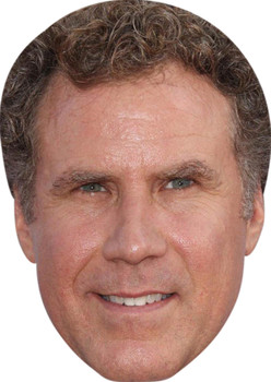 Will Ferrell Celebrity Party Face Mask Will Ferrell Celebrity Party Face Mask